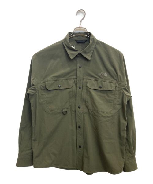 THE NORTH FACE（ザ ノース フェイス）THE NORTH FACE (ザ ノース フェイス) シャツ カーキ サイズ:Sの古着・服飾アイテム
