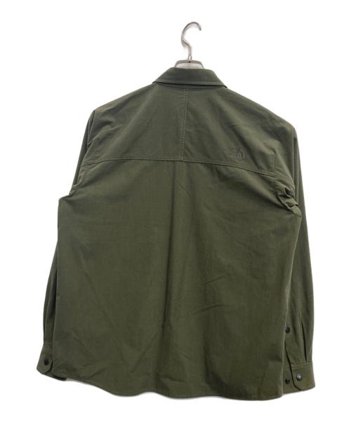 THE NORTH FACE（ザ ノース フェイス）THE NORTH FACE (ザ ノース フェイス) シャツ カーキ サイズ:Sの古着・服飾アイテム