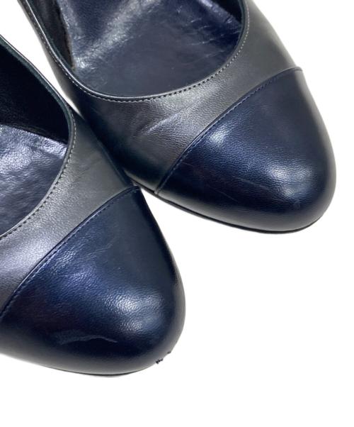 CHANEL（シャネル）CHANEL (シャネル) パンプス ブラック サイズ:371/2の古着・服飾アイテム