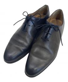 Berluti（ベルルッティ）の古着「アレッサンドロ ガレ レザーオックスフォードシューズ」｜ブラウン