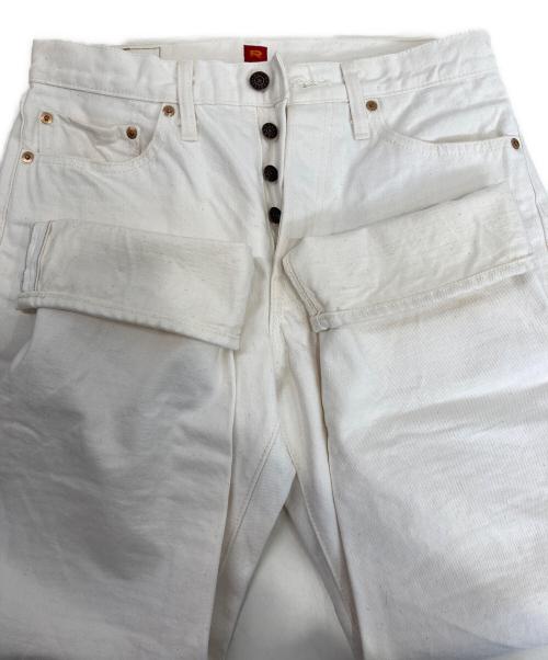 RESOLUTE（リゾルト）RESOLUTE (リゾルト) カラーデニム ホワイト サイズ:W32の古着・服飾アイテム