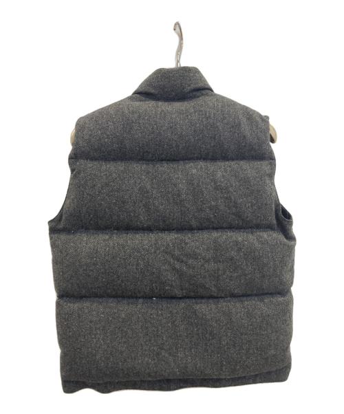 Crescent Down Works（クレセントダウンワークス）Crescent Down Works (クレセントダウンワークス) ツイードダウンベスト グレー サイズ:Sの古着・服飾アイテム