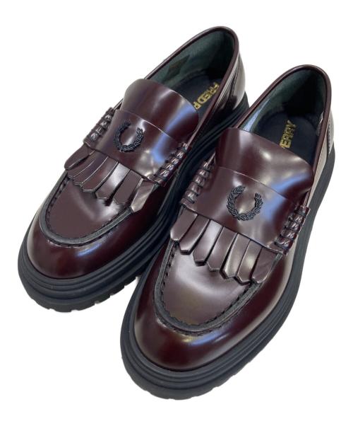 FRED PERRY（フレッドペリー）FRED PERRY (フレッドペリー) ローファー ブラウン サイズ:UK4の古着・服飾アイテム