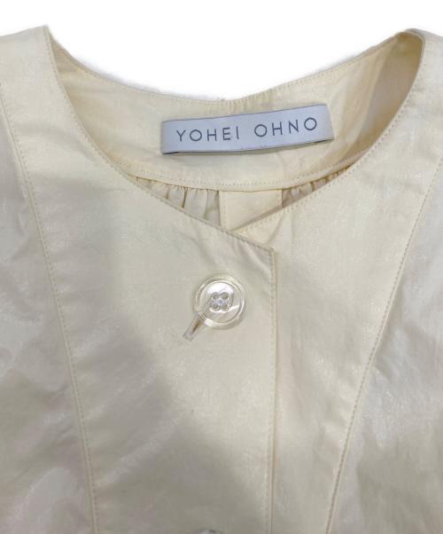 YOHEI OHNO（ヨウヘイオオノ）YOHEI OHNO (ヨウヘイオオノ) takarazuka シャツ アイボリー サイズ:36の古着・服飾アイテム