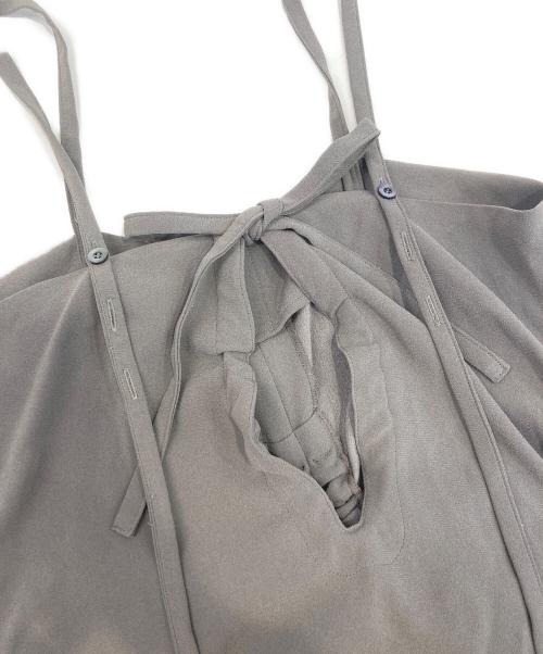 Ujoh（ウジョー）UJOH (ウジョー) キャミソールワンピース グレー サイズ:2の古着・服飾アイテム