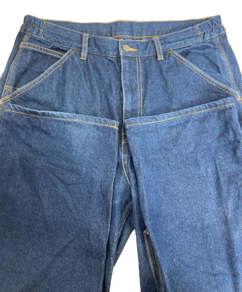 NAUTICA（ノーティカ）NAUTICA (ノーティカ) ダブルニーデニムペインターパンツ インディゴ サイズ:XLの古着・服飾アイテム