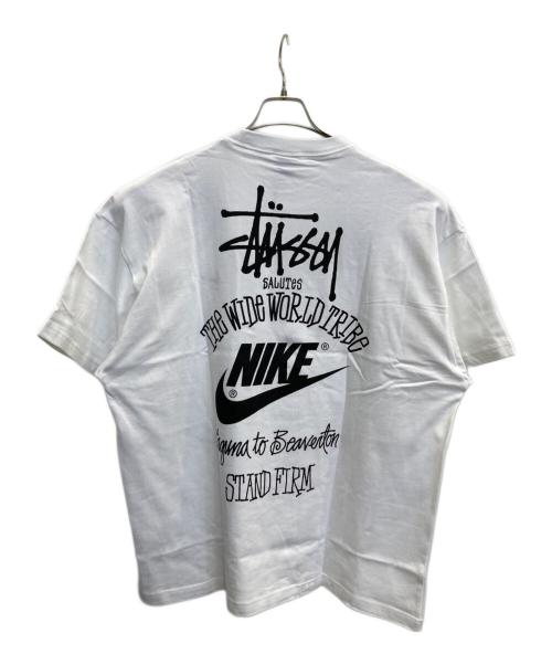 NIKE（ナイキ）NIKE (ナイキ) stussy (ステューシー) Tシャツ ホワイト サイズ:XLの古着・服飾アイテム