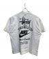 NIKE (ナイキ) stussy (ステューシー) Tシャツ ホワイト サイズ:XL：15000円
