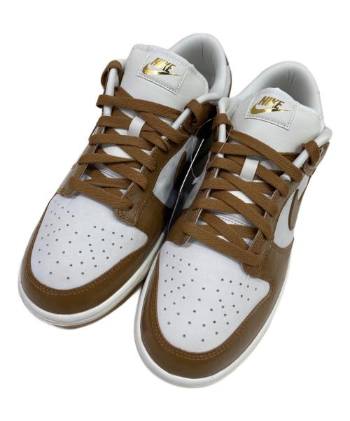 NIKE（ナイキ）NIKE (ナイキ) W DUNK LOW SAIL/CACAO WOW-COCONUT MILK ブラウン サイズ:27.5cm 未使用品の古着・服飾アイテム