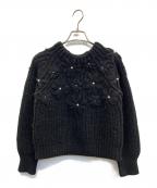 Loulou Willoughbyルルウィルビー）の古着「ニット」｜ブラック