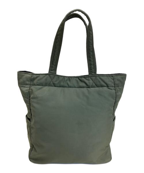 PORTER（ポーター）PORTER (ポーター) CREAM  TOTE BAG グリーンの古着・服飾アイテム