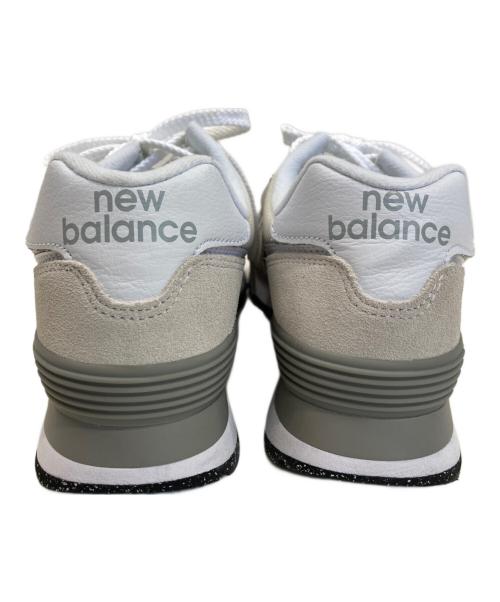 NEW BALANCE（ニューバランス）NEW BALANCE (ニューバランス) WL574EVW ホワイト サイズ:24.5cmの古着・服飾アイテム
