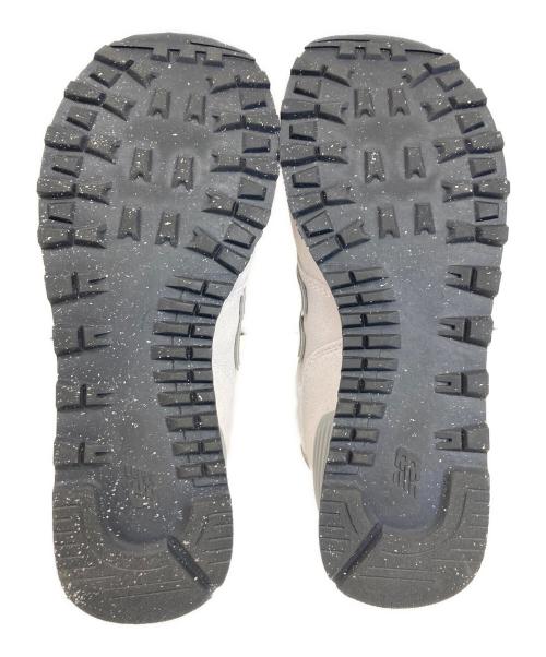NEW BALANCE（ニューバランス）NEW BALANCE (ニューバランス) WL574EVW ホワイト サイズ:24.5cmの古着・服飾アイテム