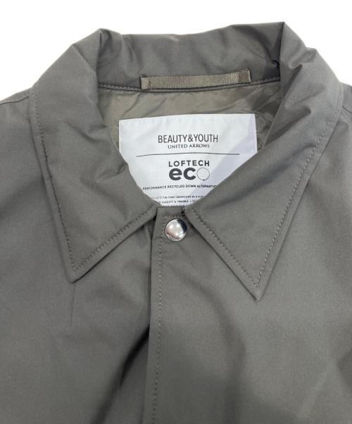 BEAUTY&YOUTH（ビューティーアンドユース）BEAUTY&YOUTH (ビューティーアンドユース) BY LOFTECH コーチジャケット オリーブ サイズ:Lの古着・服飾アイテム