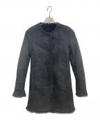 USEDユーズド）の古着「ムートンコート」｜ブラック