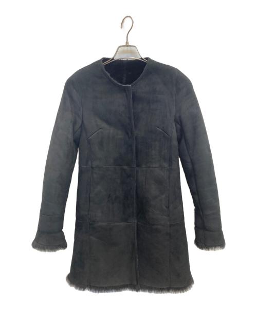 USED（ユーズド）USED (ユーズド) ムートンコート ブラック サイズ:XSの古着・服飾アイテム