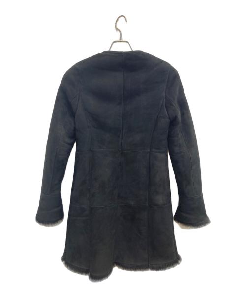 USED（ユーズド）USED (ユーズド) ムートンコート ブラック サイズ:XSの古着・服飾アイテム