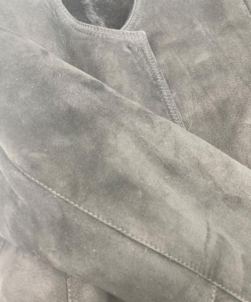 USED（ユーズド）USED (ユーズド) ムートンコート ブラック サイズ:XSの古着・服飾アイテム