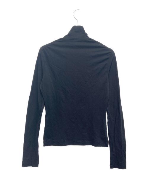 YOHJI YAMAMOTO（ヨウジヤマモト）YOHJI YAMAMOTO (ヨウジヤマモト) タートルネックカットソー ブラック サイズ:3の古着・服飾アイテム