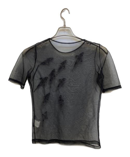 YOHJI YAMAMOTO（ヨウジヤマモト）YOHJI YAMAMOTO (ヨウジヤマモト) パワーネット ブラック サイズ:3の古着・服飾アイテム