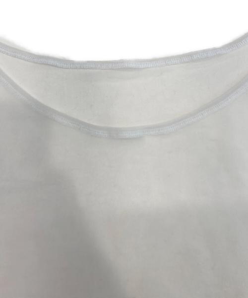 YOHJI YAMAMOTO（ヨウジヤマモト）YOHJI YAMAMOTO (ヨウジヤマモト) ノースリーブパワーネット ホワイト サイズ:3の古着・服飾アイテム