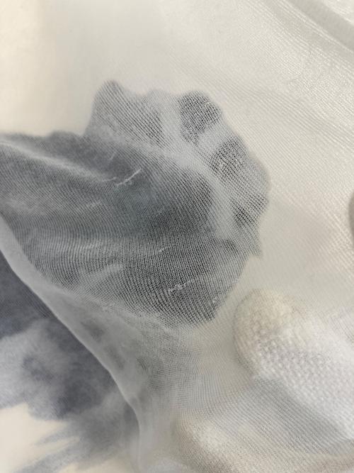 YOHJI YAMAMOTO（ヨウジヤマモト）YOHJI YAMAMOTO (ヨウジヤマモト) ノースリーブパワーネット ホワイト サイズ:3の古着・服飾アイテム