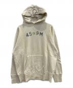 45rpm45アールピーエム）の古着「パーカー」｜ベージュ