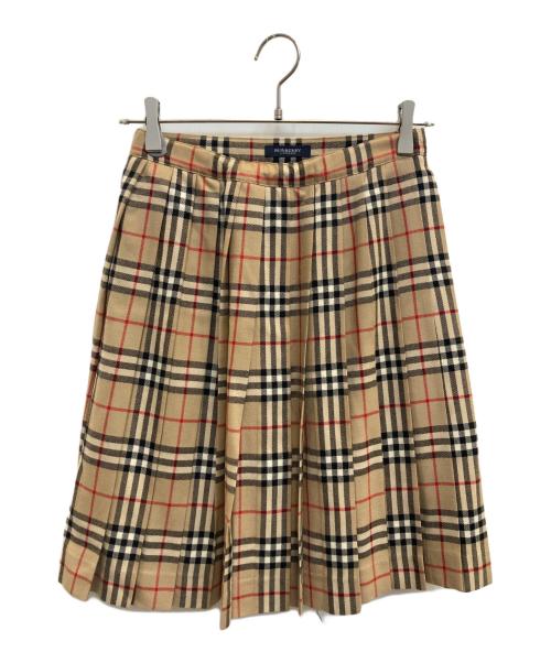 BURBERRY LONDON（バーバリーロンドン）BURBERRY LONDON (バーバリーロンドン) ウールミニスカート ベージュ サイズ:160Aの古着・服飾アイテム