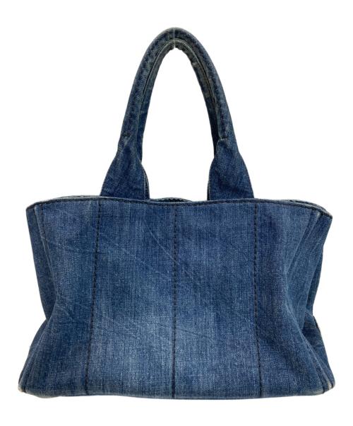 PRADA（プラダ）PRADA (プラダ) カナパM インディゴの古着・服飾アイテム