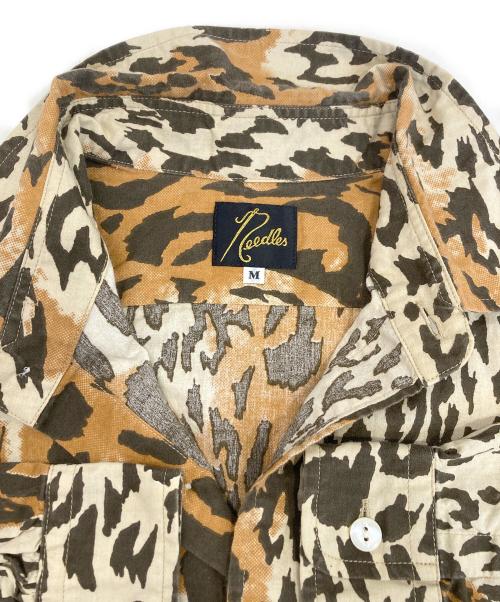 Needles（ニードルズ）Needles (ニードルズ) Work Shirt India ベージュ サイズ:Mの古着・服飾アイテム