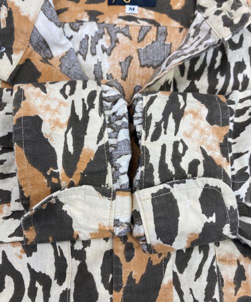 Needles（ニードルズ）Needles (ニードルズ) Work Shirt India ベージュ サイズ:Mの古着・服飾アイテム