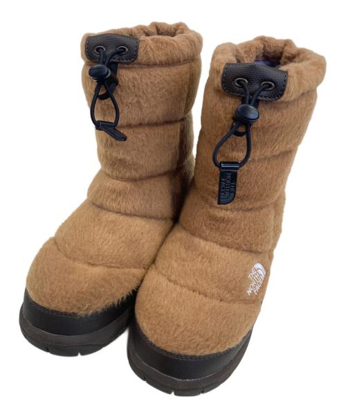 THE NORTH FACE（ザ ノース フェイス）THE NORTH FACE (ザ ノース フェイス) NUPTSE BOOTIE WOOL ベージュ サイズ:25.0の古着・服飾アイテム