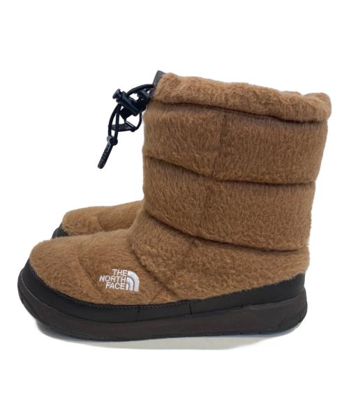 THE NORTH FACE（ザ ノース フェイス）THE NORTH FACE (ザ ノース フェイス) NUPTSE BOOTIE WOOL ベージュ サイズ:25.0の古着・服飾アイテム