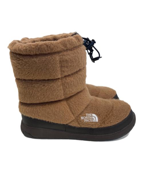 THE NORTH FACE（ザ ノース フェイス）THE NORTH FACE (ザ ノース フェイス) NUPTSE BOOTIE WOOL ベージュ サイズ:25.0の古着・服飾アイテム