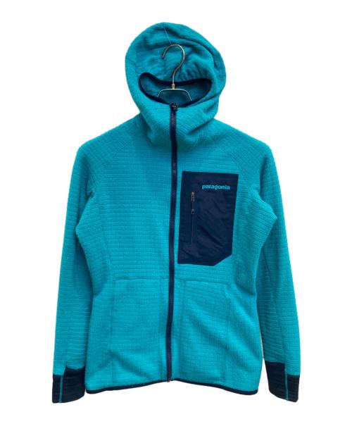 Patagonia（パタゴニア）Patagonia (パタゴニア) リバーシブルフリースジャケット スカイブルー サイズ:-の古着・服飾アイテム