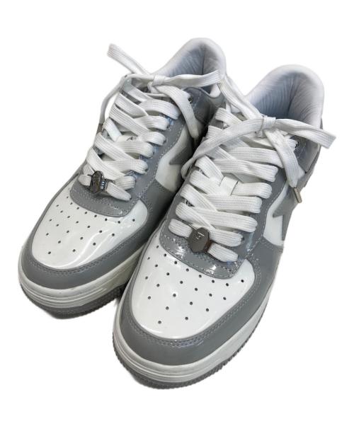 BAPESTA（ベイプスタ）BAPESTA (ベイプスタ) BAPE STA LOW グレー サイズ:26.5㎝の古着・服飾アイテム