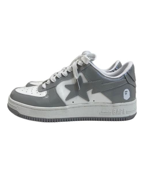 BAPESTA（ベイプスタ）BAPESTA (ベイプスタ) BAPE STA LOW グレー サイズ:26.5㎝の古着・服飾アイテム