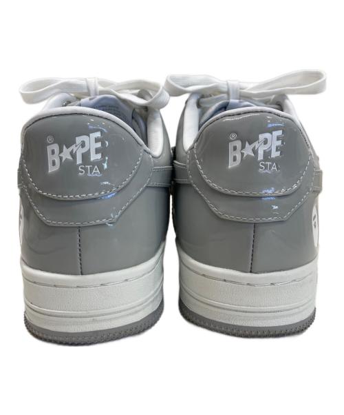 BAPESTA（ベイプスタ）BAPESTA (ベイプスタ) BAPE STA LOW グレー サイズ:26.5㎝の古着・服飾アイテム