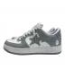 BAPESTA (ベイプスタ) BAPE STA LOW グレー サイズ:26.5㎝：9000円