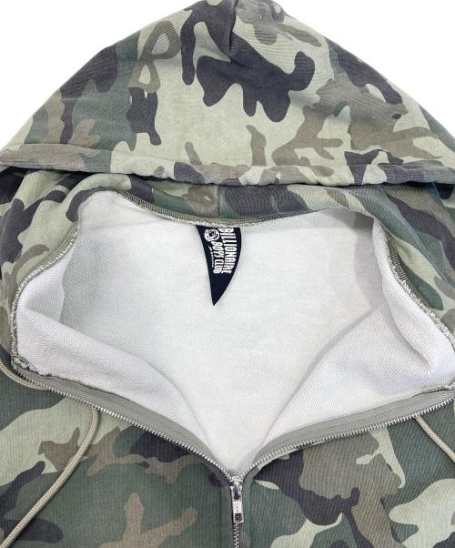 BILLIONAIRE BOYS CLUB（ビリオネアボーイズクラブ）BILLIONAIRE BOYS CLUB (ビリオネアボーイズクラブ) カモフラジップパーカー カーキ サイズ:Sの古着・服飾アイテム