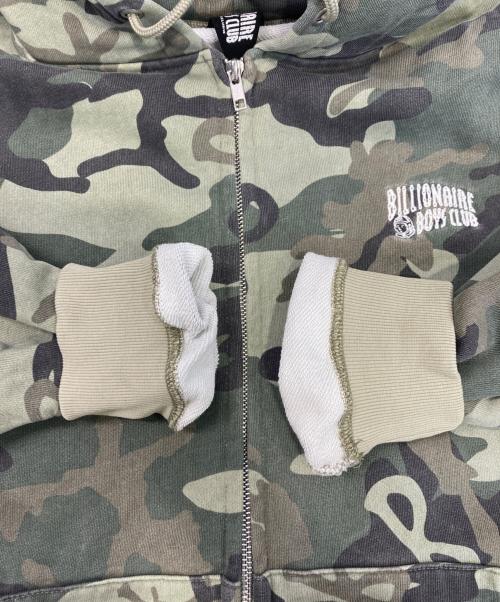 BILLIONAIRE BOYS CLUB（ビリオネアボーイズクラブ）BILLIONAIRE BOYS CLUB (ビリオネアボーイズクラブ) カモフラジップパーカー カーキ サイズ:Sの古着・服飾アイテム