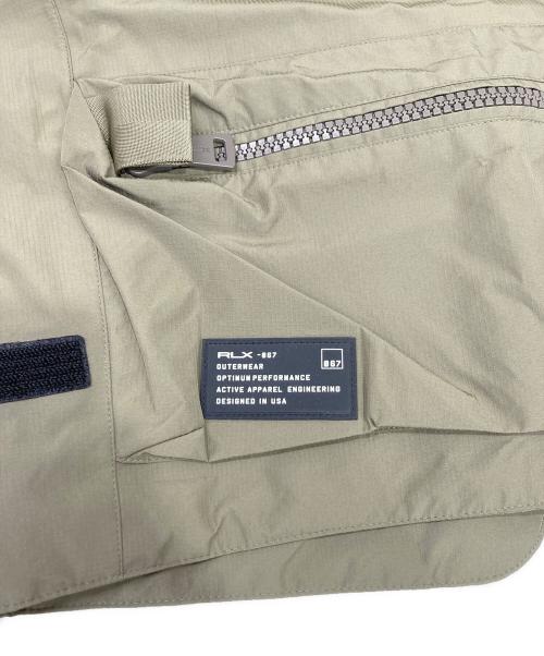 RLX RALPH LAUREN（アールエルエックスラルフローレン）RLX RALPH LAUREN (アールエルエックスラルフローレン) WATER REPELLENT VEST カーキ サイズ:Sの古着・服飾アイテム