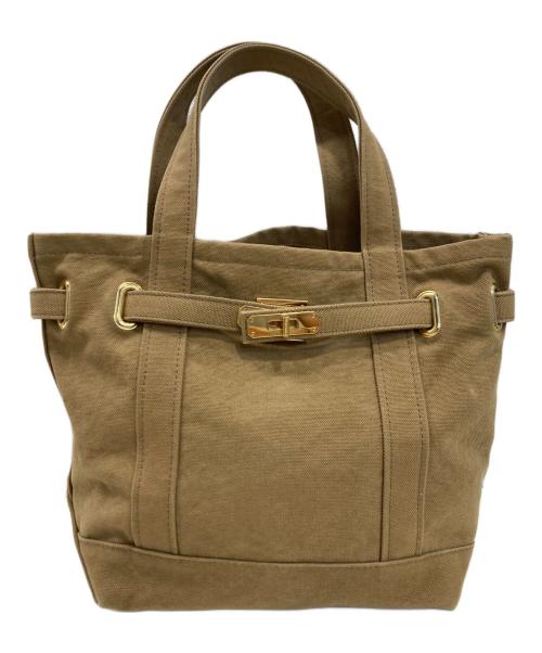 SITA PARANTICA（シータパランティカ）SITA PARANTICA (シータパランティカ) canva tote bag ブラウンの古着・服飾アイテム