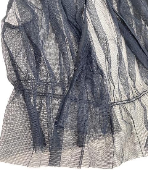 porter des boutons（ポルテデブトン）porter des boutons (ポルテデブトン) チュールベスト ブラック サイズ:Fの古着・服飾アイテム