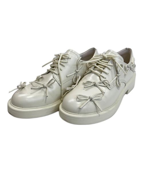 CAMPER（カンペール）CAMPER (カンペール) ディーン フラットシューズ レディース アイボリー サイズ:37の古着・服飾アイテム