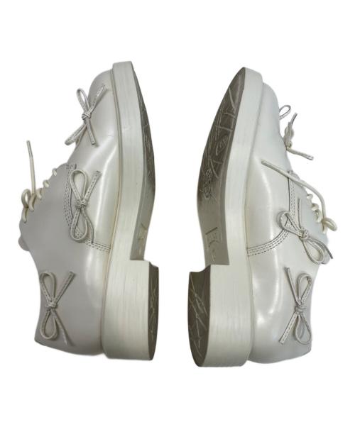 CAMPER（カンペール）CAMPER (カンペール) ディーン フラットシューズ レディース アイボリー サイズ:37の古着・服飾アイテム