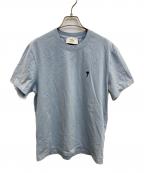 AMI Alexandre Mattiussiアミアレクサンドルマテュッシ）の古着「ハートA刺繍Tシャツ」｜ブルー