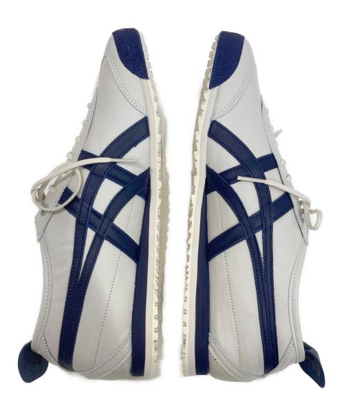 Onitsuka Tiger（オニツカタイガー）Onitsuka Tiger (オニツカタイガー) スニーカー アイボリー×ネイビー サイズ:27.0の古着・服飾アイテム