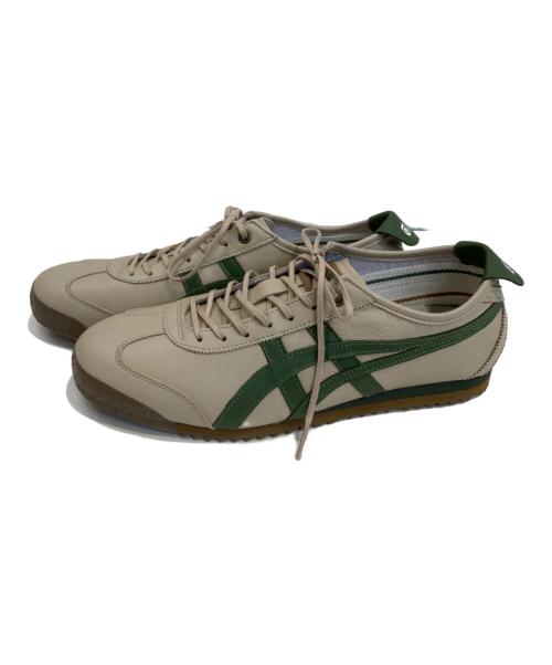 Onitsuka Tiger（オニツカタイガー）Onitsuka Tiger (オニツカタイガー) スニーカー ベージュ×グリーン サイズ:27.0の古着・服飾アイテム