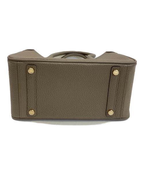 A.D.M.J.（エーディーエムジェイ）A.D.M.J. (エーディーエムジェイ) ハンドバッグ ベージュの古着・服飾アイテム